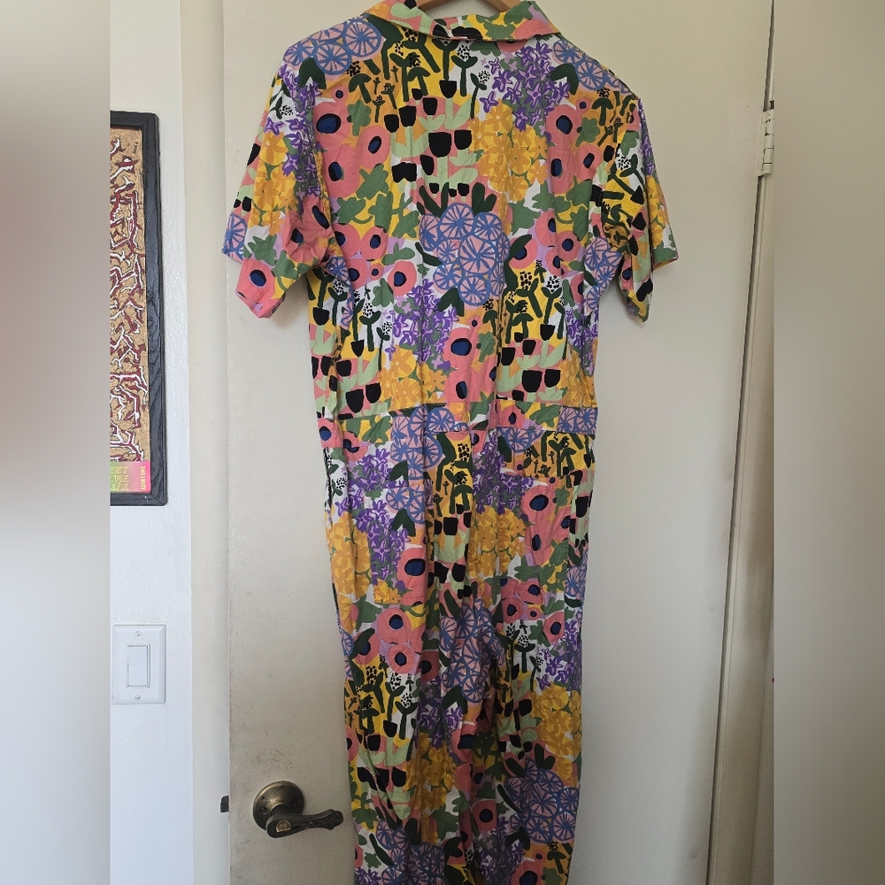 NOOWORKS People I've Loved Short Sleeved Coveralls 2x - Picture 5 of 6